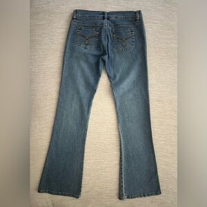 ROXY Jeans Flare Fit Size 3 Medium Wash  NWOT